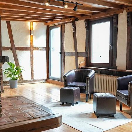 Charmante Fachwerk Wohnung Mit Terrasse In Der Altstadt 코블렌츠 외부 사진